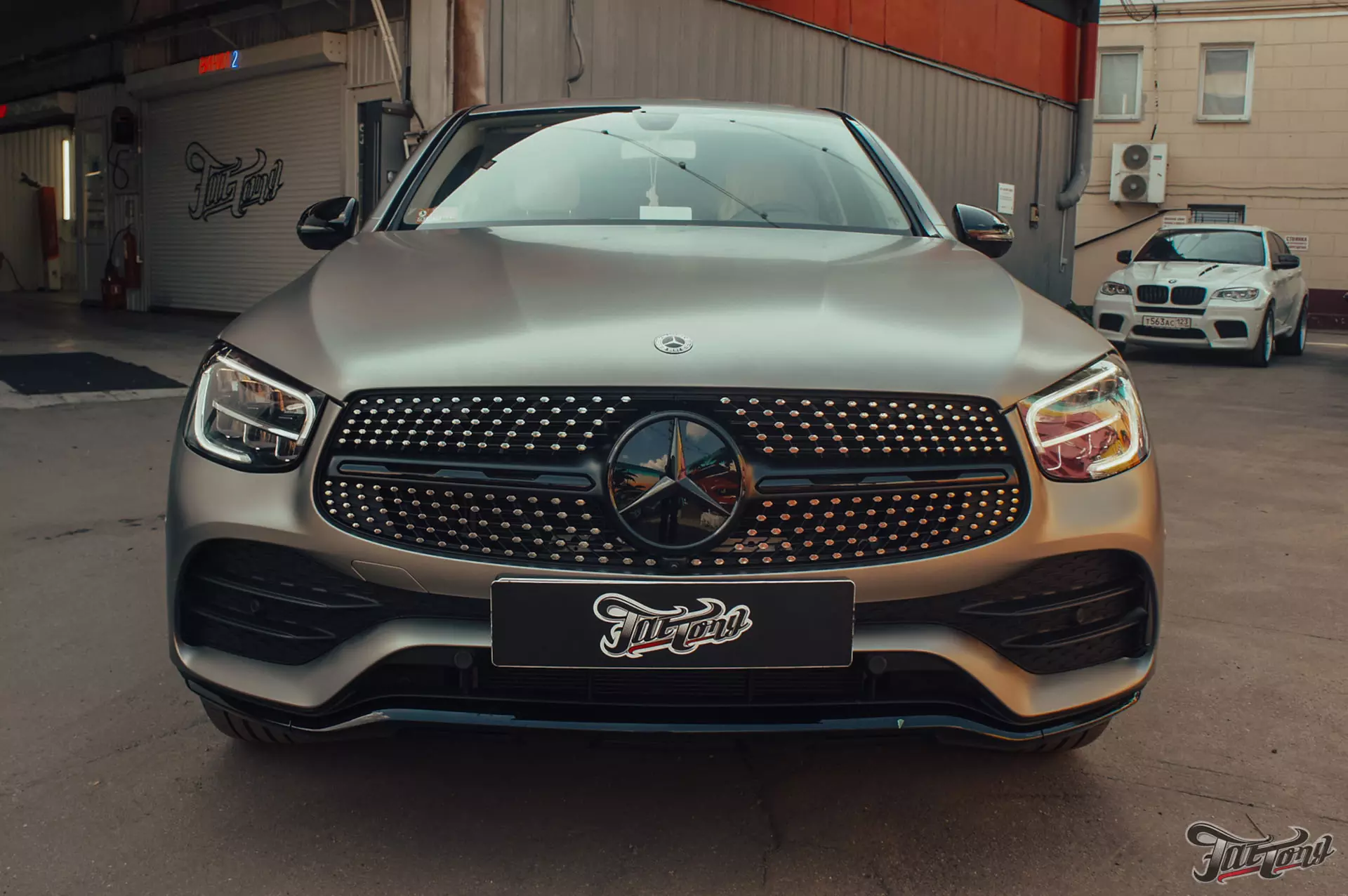 Mercedes GLС. Выполнили антихром